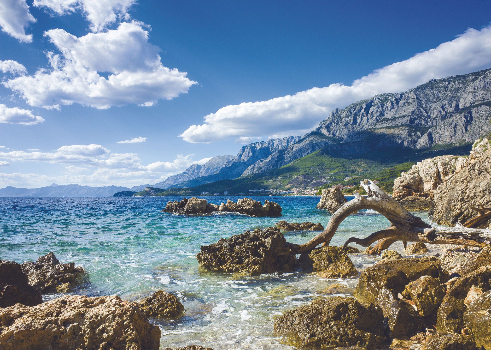 Croatia's coastline