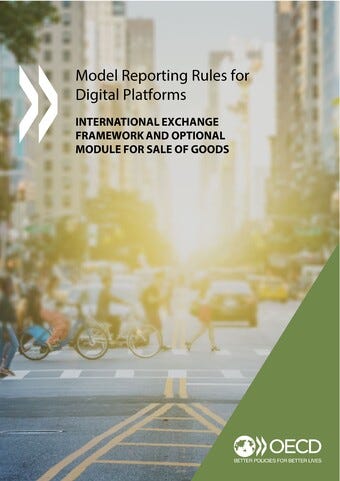 Model Reporting Rules for Digital Platforms: International Exchange Framework and Optional Module for Sale of Goods