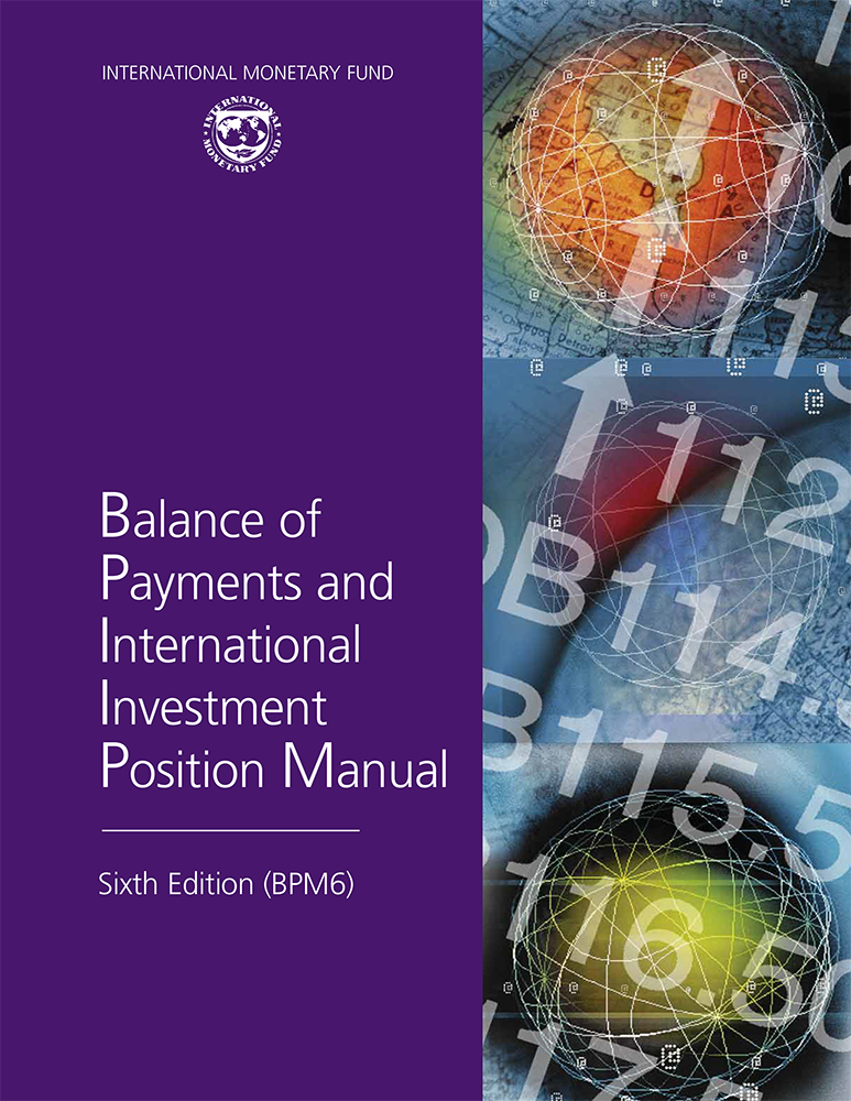 Balance of payments (BPM6) - Manual Cover
