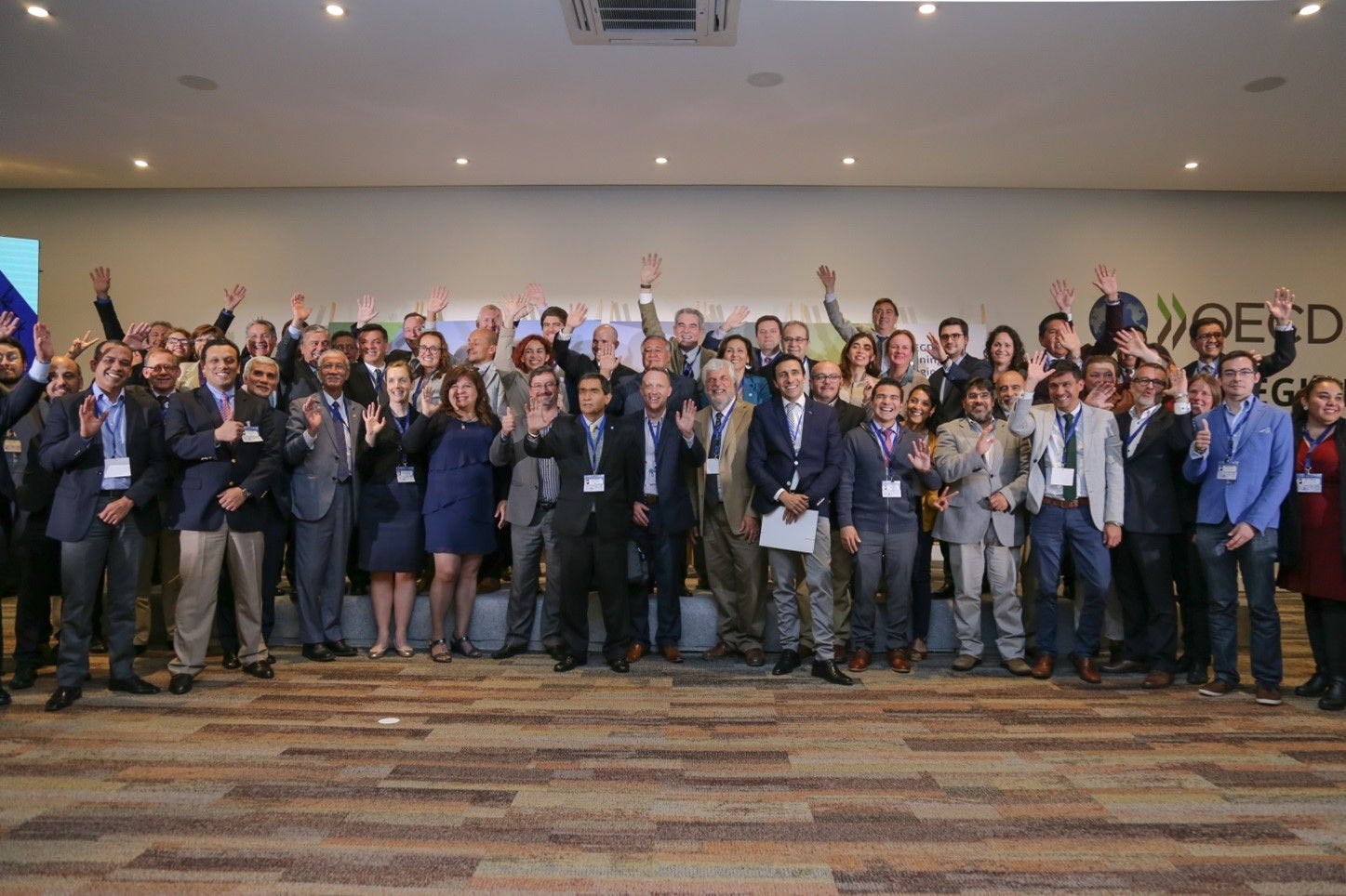 Group photo - OECD Conference of Mining Regions and Cities