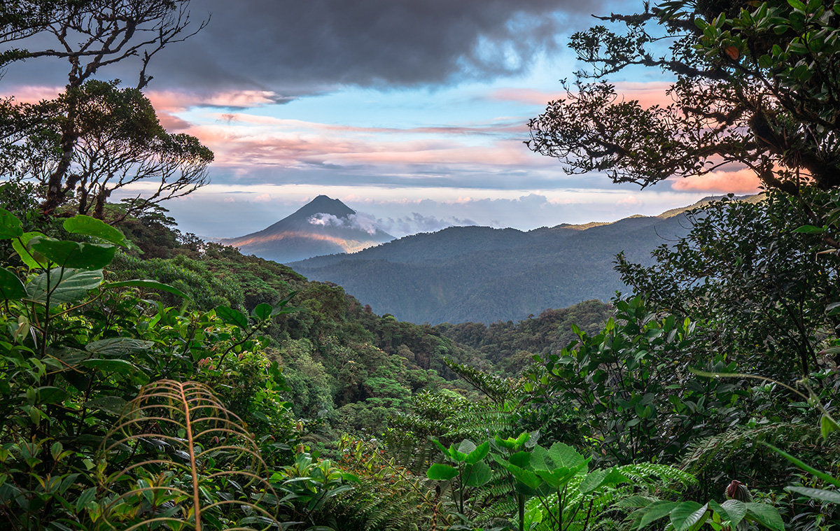 Costa Rica's beautiful landscape