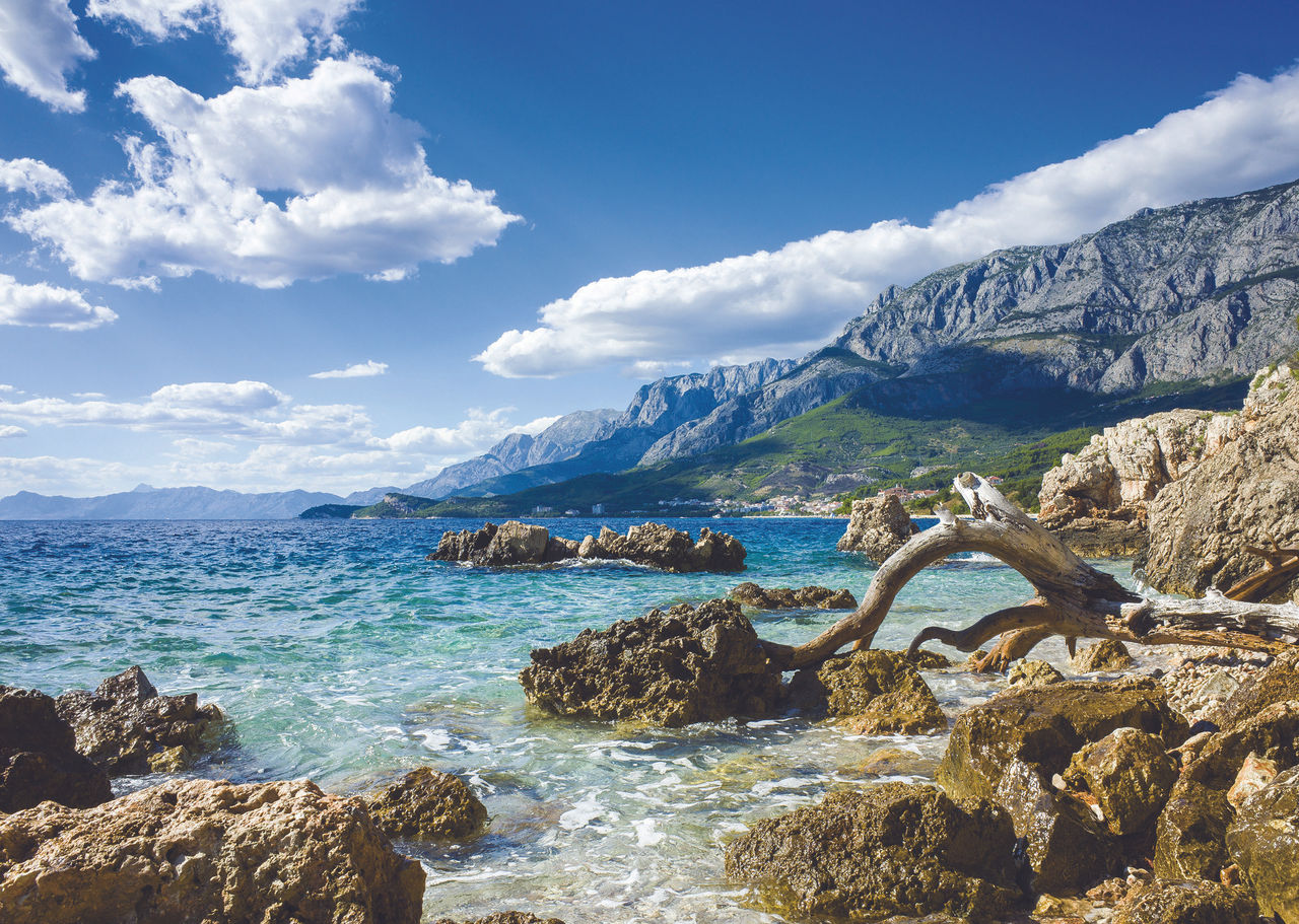 Croatia's coastline